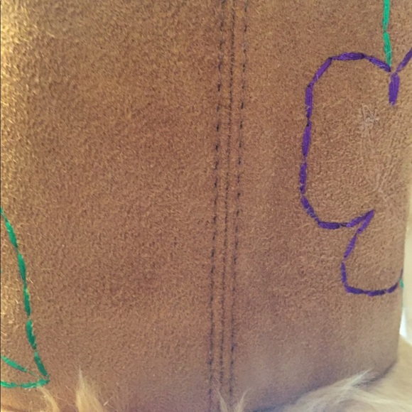 Antonio Melani dark tan suede purse.‼️Just Reduced‼️ Final‼️ - Picture 4 of 4